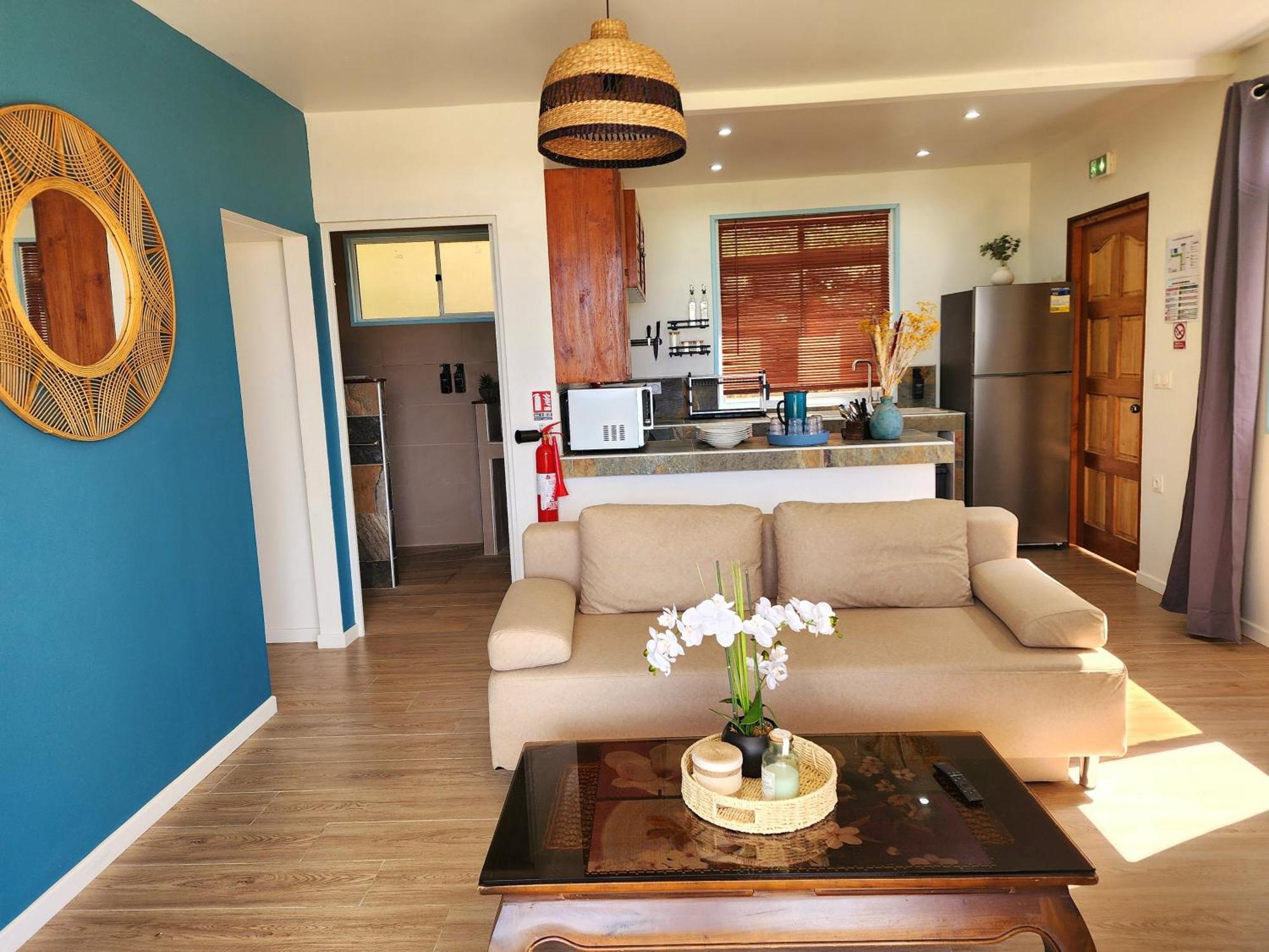 Duplex En Bord De Mer Fare Tahitea Pension Taputapuapea Dış mekan fotoğraf